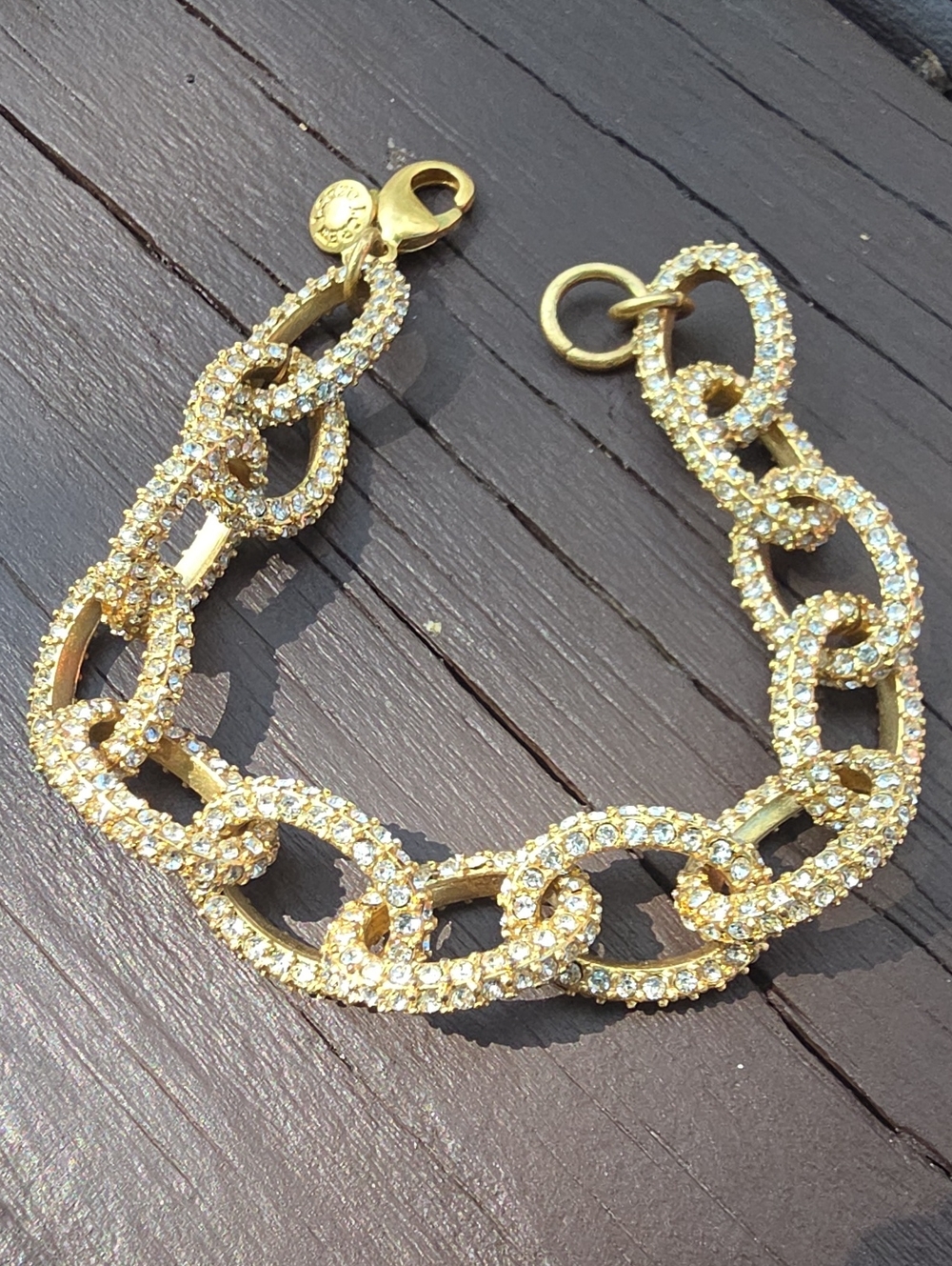 J. Crew Pave Link Bracelet - Women's Fashion Jewelry